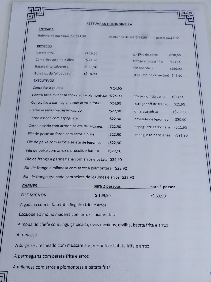 Rondinella Menu - Image 6